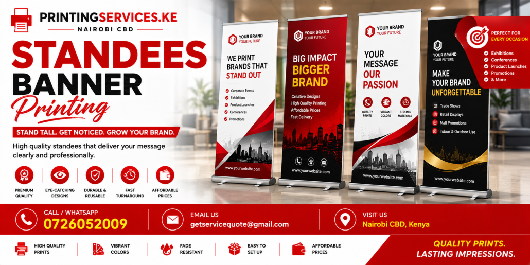 Banner Standees Printing Banner Standees Printing