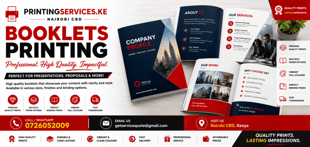 Booklets Printing