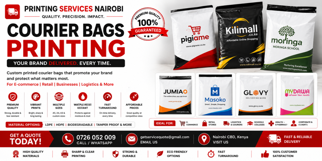 Courier Bags Printing