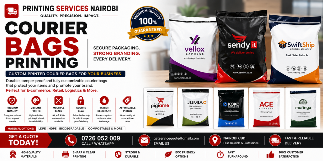 Courier Bags Printing in nairobi