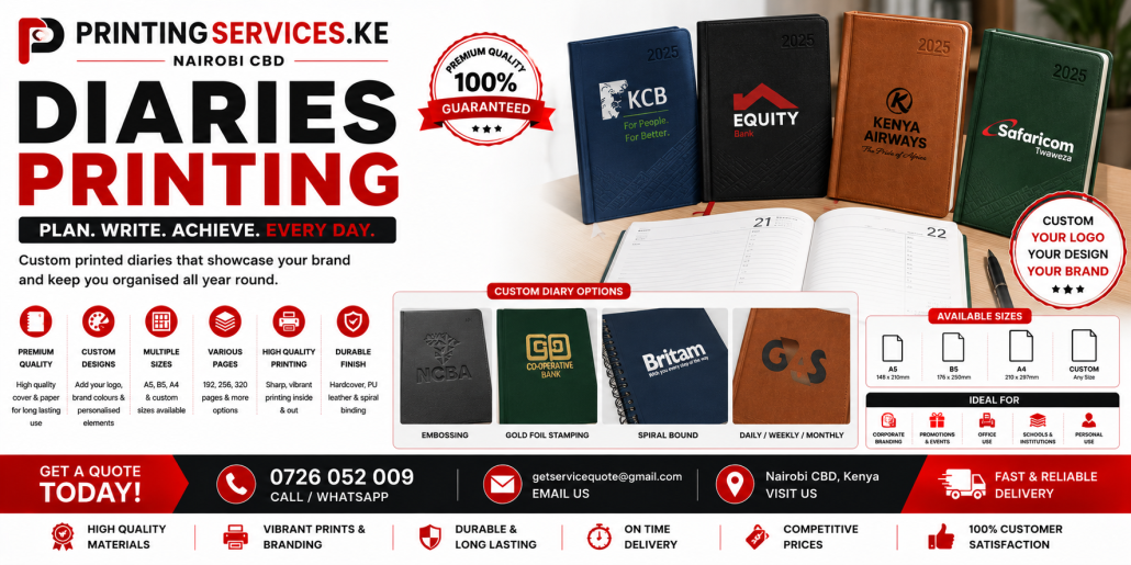 Diaries Printing Diaries Printing