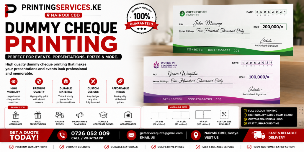 Dummy Cheque Printing Dummy Cheque Printing