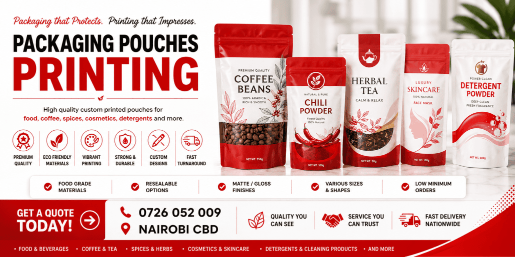 Packaging Pouches Printing