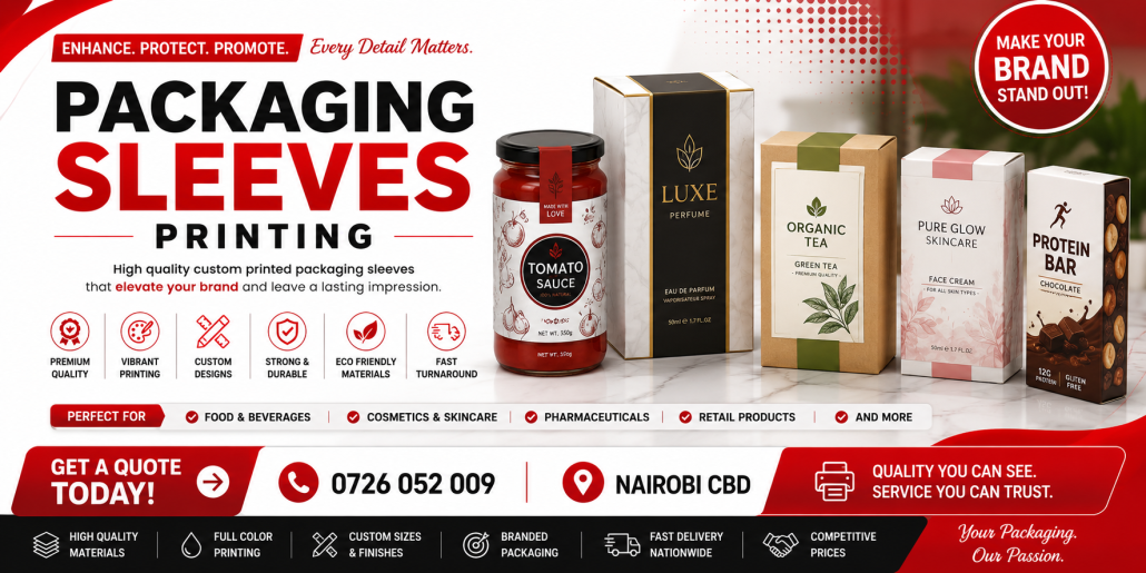 Packaging Sleeves Printing