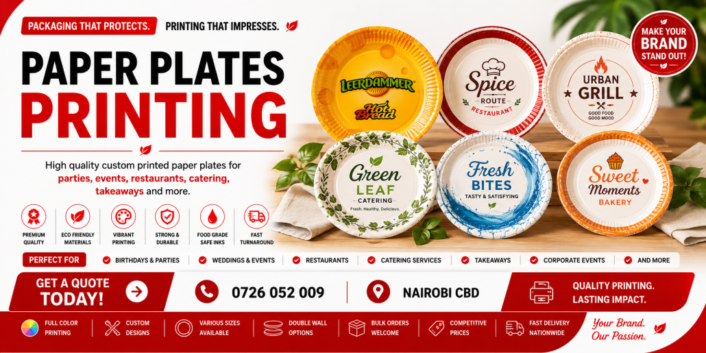 Paper Plates Printing in nairobi Paper Plates Printing in nairobi