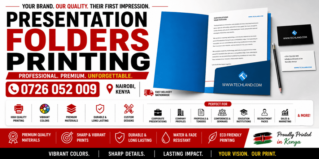 Presentation Folders Printing in nairobi Presentation Folders Printing in nairobi