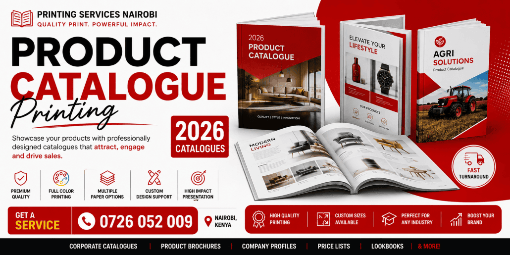 Product Catalogue Printing