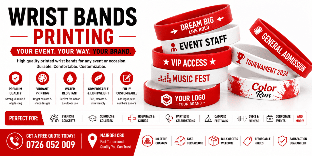 Wrist Bands Printing Wrist Bands Printing